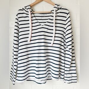 LOFT Striped Hoodie